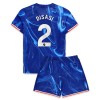 Officiële Voetbalshirt + Korte Broek Chelsea Disasi 2 Thuis 2024-25 - Kids